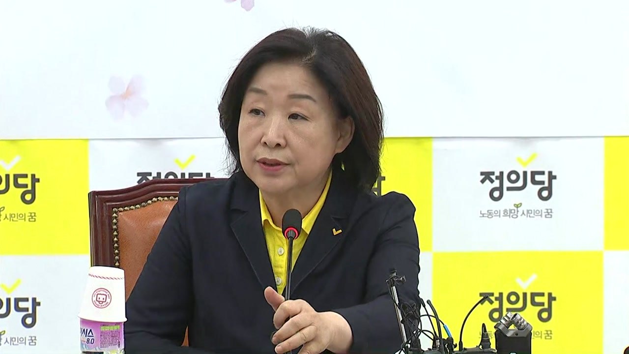 심상정 국회 정치개혁특별위원장 긴급 간담회 / YTN