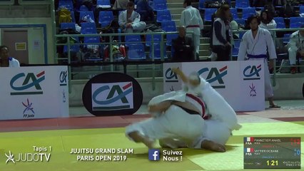 TAPIS 1 - JUJITSU GRAND SLAM PARIS OPEN 2019 - REPLAY J2