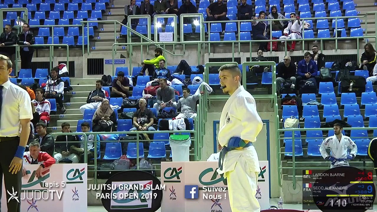 TAPIS 5 - JUJITSU GRAND SLAM PARIS OPEN 2019 - REPLAY J2