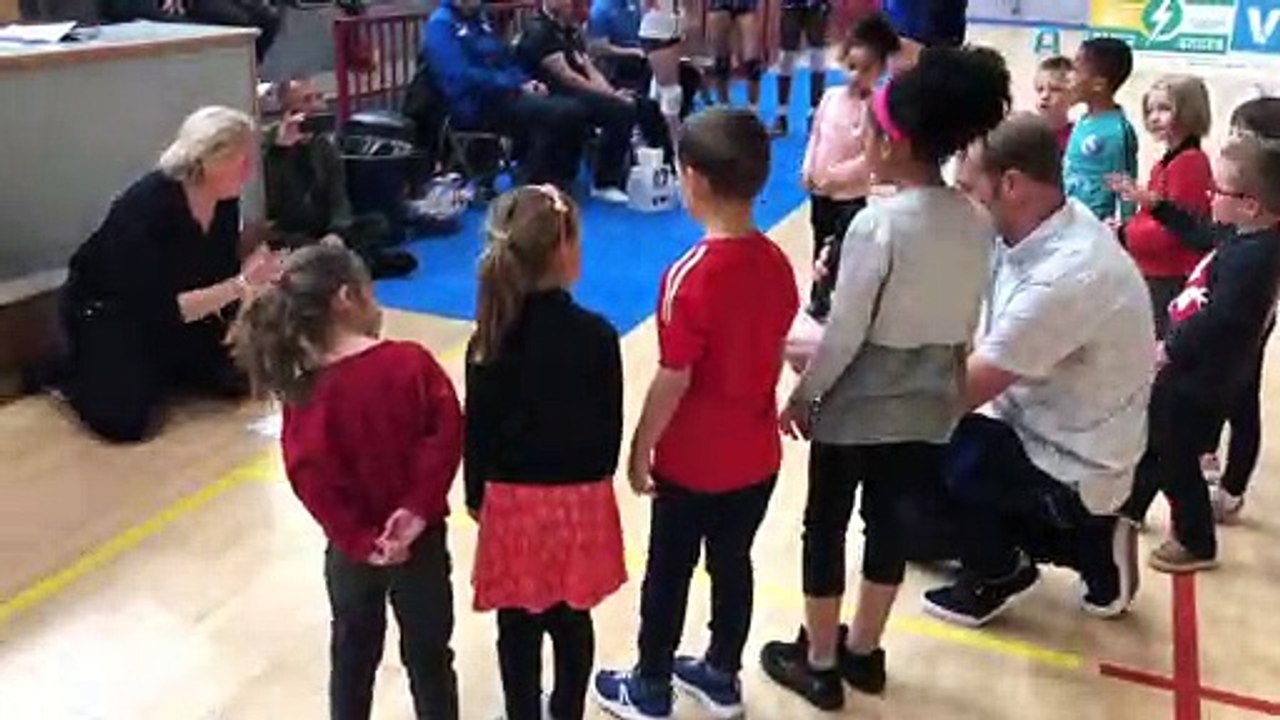 Volley-ball - Le baby volley de Saint-Dié s'amuse en chansons
