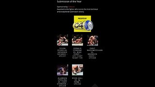 Full list of Nominees and Categories for the 2019 MMA awards