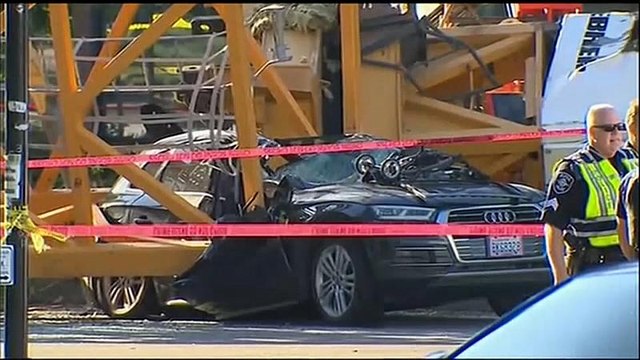 Seattle, crolla una gru: quattro morti