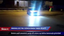 Mahalleli bu sürücüden yaka silkti