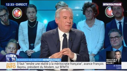 François Bayrou sur les 80km/h: "Je trouve que ça devrait être des arbitrages locaux"