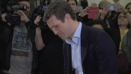 Casado reclama que de las urnas salga "un gobierno estable" para evitar legislaturas fallidas