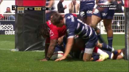 Toulon / UBB : L'essai de Bastareaud face à l'UBB