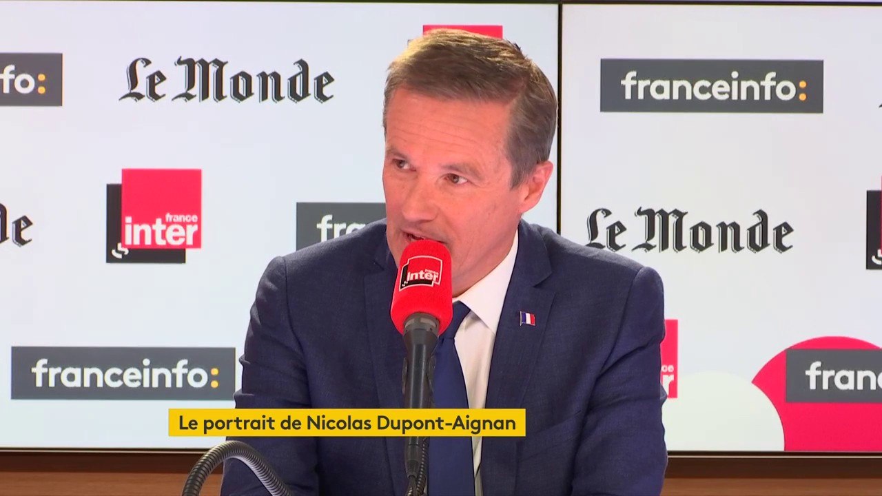 Nicolas Dupont-Aignan : "Je ne renie en rien ce que j'ai fait au second tour de la présidentielle"