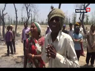 आग में मजदूरों की 25 झोपड़ियां जल कर हुई राख, लाखों की क्षति