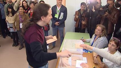 Pablo Iglesias confía en una alta participación este 28A