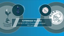 H2H - Tottenham Hotspur v Ajax