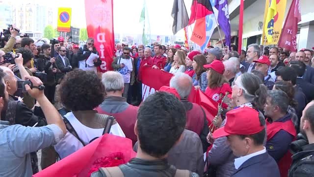 1 Mayıs Tertip Komitesi Kazancı Yokuşu'nda Anma Programı Düzenledi