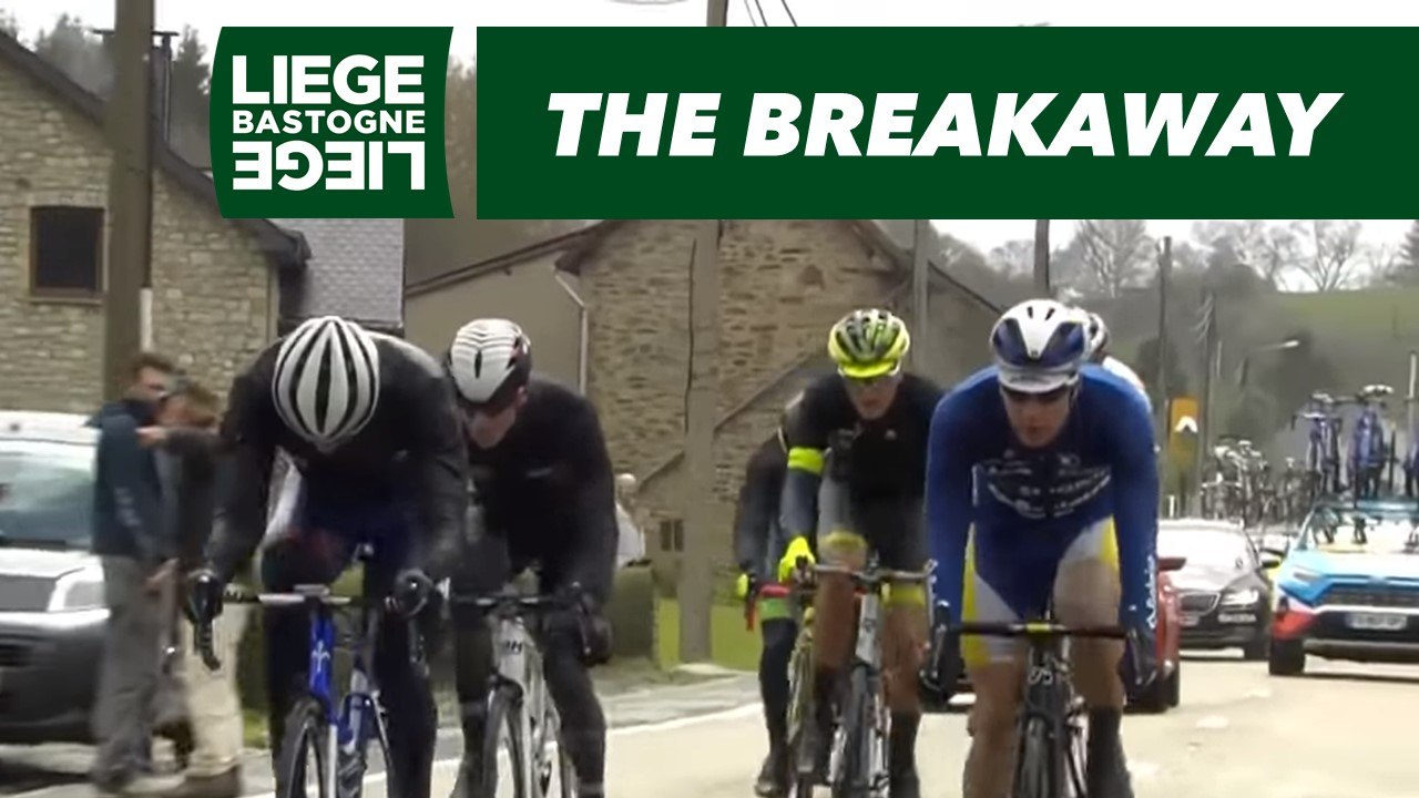 The breakaway - Liège-Bastogne-Liège 2019