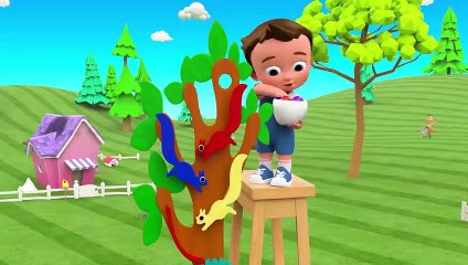 Apple Tree Toy Set for Kids | Learning Colors & Numbers for Children with Little Baby Girl Fun Video