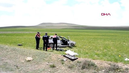 Aksaray Otomobil Takla Attı 1 Ölü, 5 Yaralı