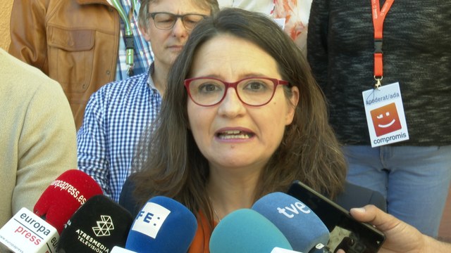 Oltra: Son unas elecciones en las que está en juego el futuro