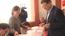 Votación de Puig, candidato PSPV a reelección Presidencia Generalitat