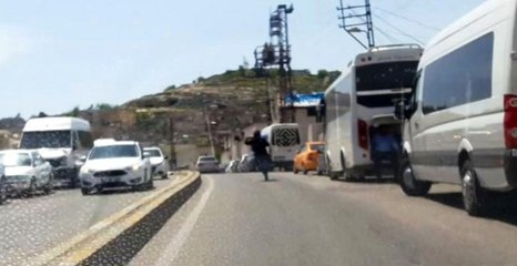 Şanlıurfa'da Tek Teker Şovu Yürekleri Ağza Getirdi