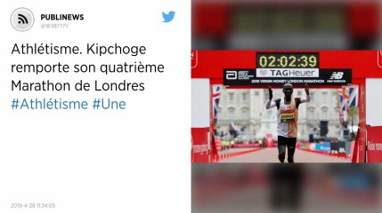 Athlétisme. Kipchoge remporte son quatrième Marathon de Londres