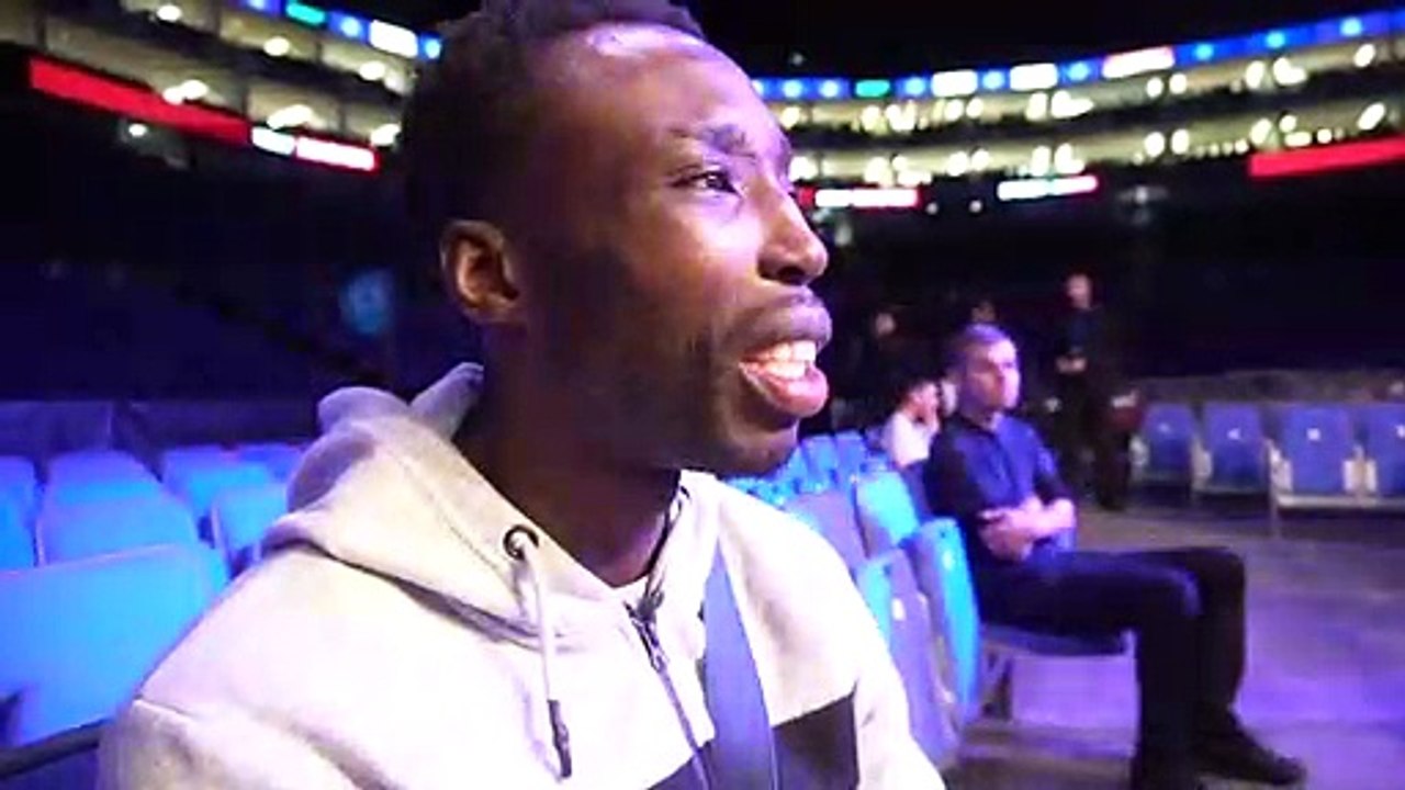 'IT FEELS LIKE HOME' - A RELAXED & READY JOHN HARDING JR JUST HOURS BEFORE HIS FIGHT AT THE O2 ARENA