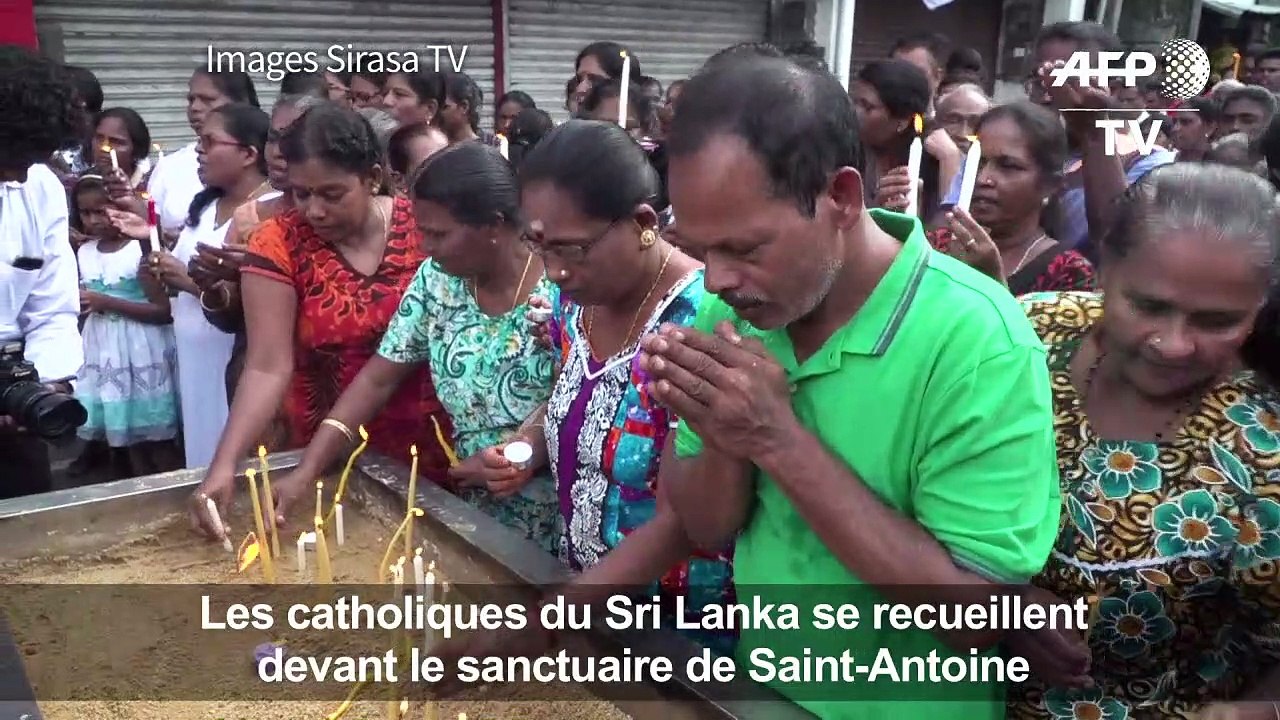 Les catholiques du Sri Lanka prient pour les victimes