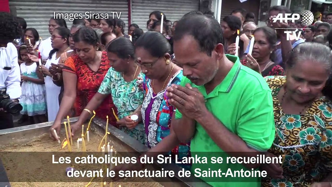 Les catholiques du Sri Lanka prient pour les victimes