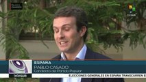 Convoca pdte. del PP pide a españoles salir a votar em comicios
