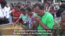 Sri Lanka Catholics pray for Easter bombing victims