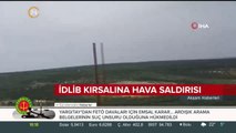 İdlib kırsalına hava saldırısı