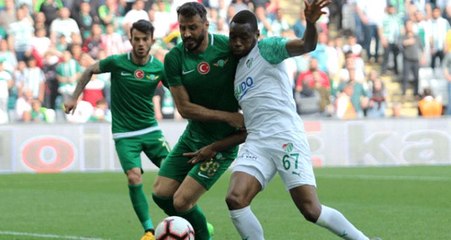 Bursaspor-Akhisarspor Maçında Gol Sesi Çıkmadı