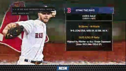Chris Sale Looks To Continue Strong Numbers Vs. Rays In Series Finale