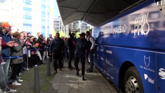 Julian Alaphilippe - interview d'arrivée - Liège-Bastogne-Liège 2019