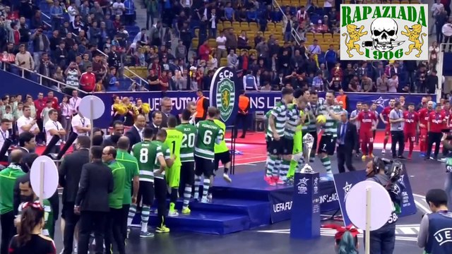 Entrega medalhas e taça campeão europeu de futsal 2019 - SPORTING CLUBE DE PORTUGAL - 28 Abril 2019