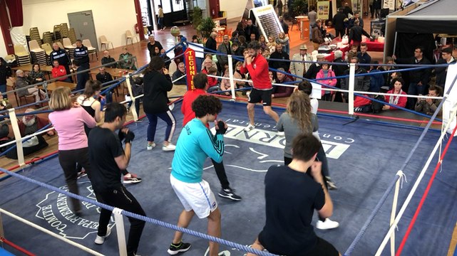 Démonstration de boxe et d’aéroboxe du BC Argentan