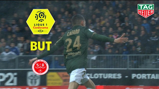 But Mathieu CAFARO (63ème) / Angers SCO - Stade de Reims - (1-1) - (SCO-REIMS) / 2018-19