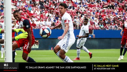 FC Dallas vs San Jose Earthquakes End In Draw
