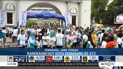 10 Ribu Peserta Meriahkan Jalan Sehat HUT ke-472 Semarang