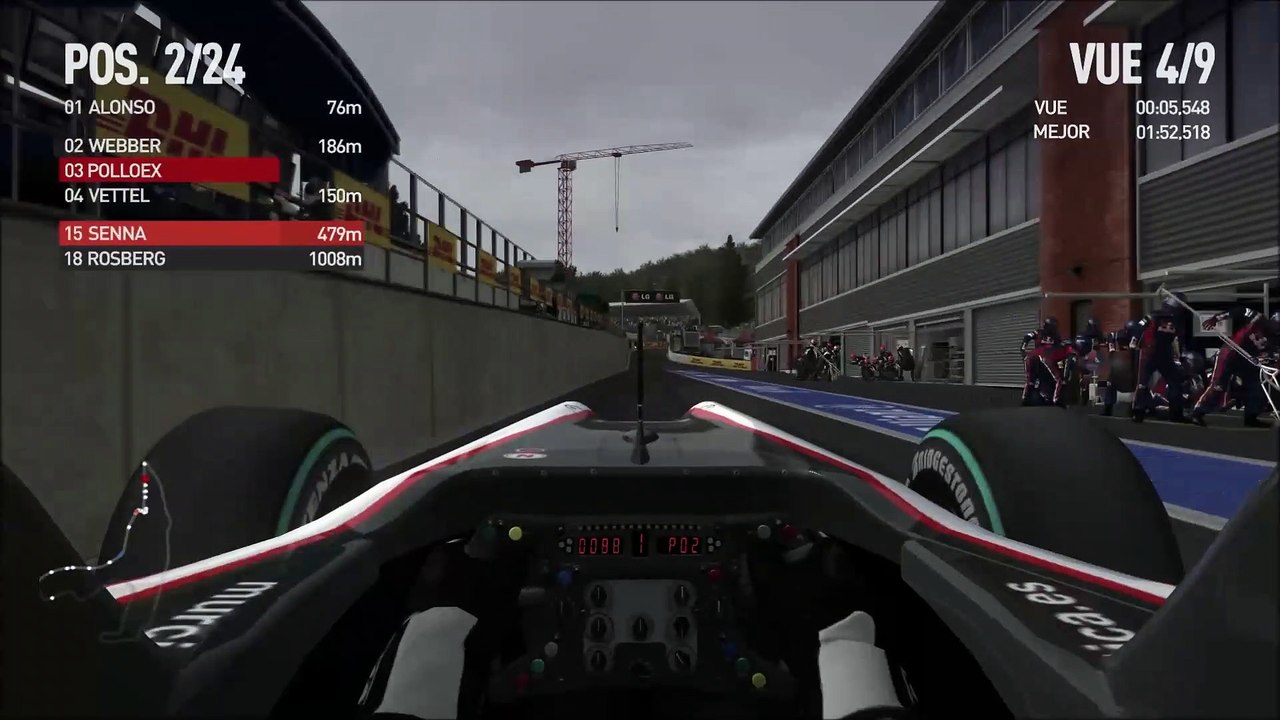 F1 2010 // HRT F1 Team/ GP Bélgica - Carrera
