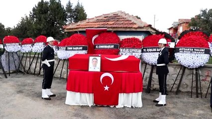 Zincirleme Trafik Kazası Sonrası Şehit Olan Polis Halil Budak'ın Cenazesi