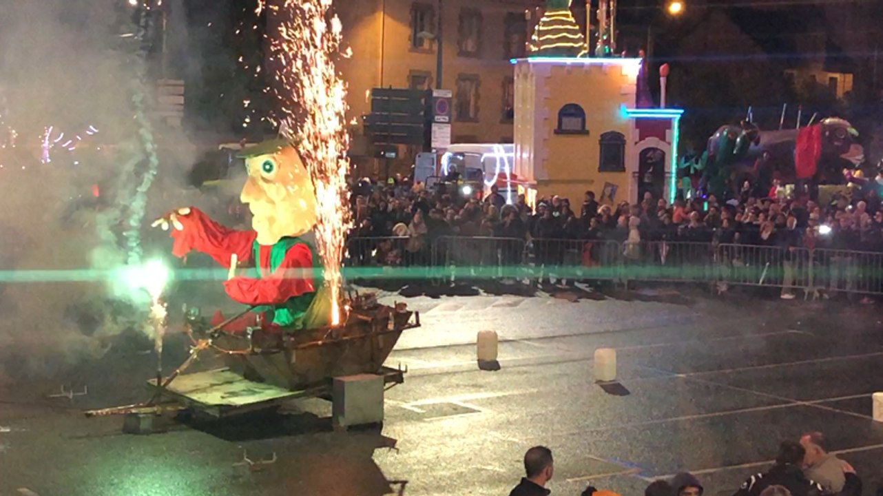 Carnaval des Gais Lurons. L’embrasement du Gai...