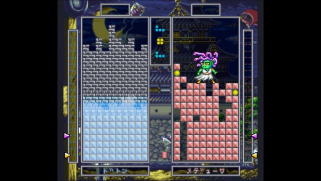 Tetris Battle Gaiden Madness - Wolfman vs Ninja