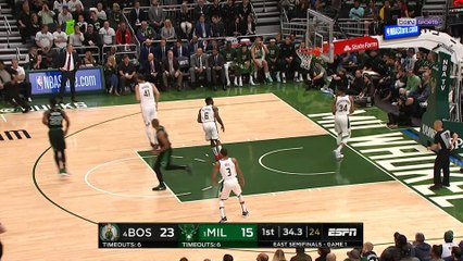 NBA - Les Celtics malmènent d'entrée les Bucks (VF) !