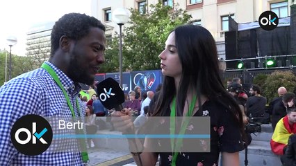 Bertrand Ndongo habla con OKDIARIO el 28 de Abril