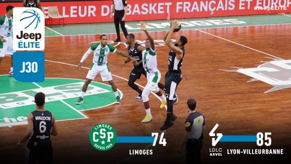 Jeep® ÉLITE : Limoges vs Lyon-Villeurbanne (J30)