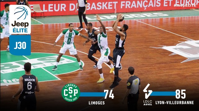 Jeep® ÉLITE : Limoges vs Lyon-Villeurbanne (J30)