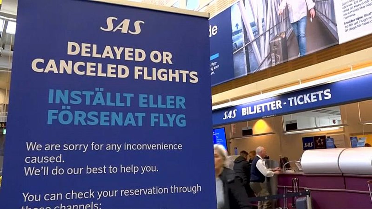 SAS-Piloten streiken weiter