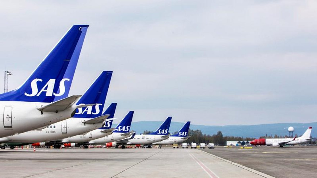 SAS cancela 1200 voos