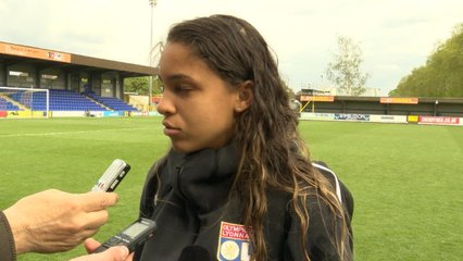 LdC (F) - Cascarino : "Fière de cette qualification"