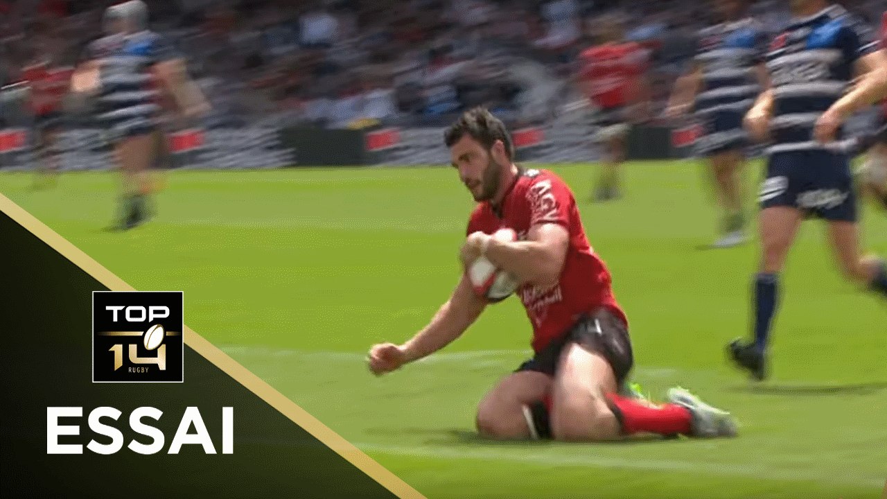 TOP 14 - Essai Charles OLLIVON (RCT) - Toulon - Bordeaux-Bègles - J23 - Saison 2018/2019