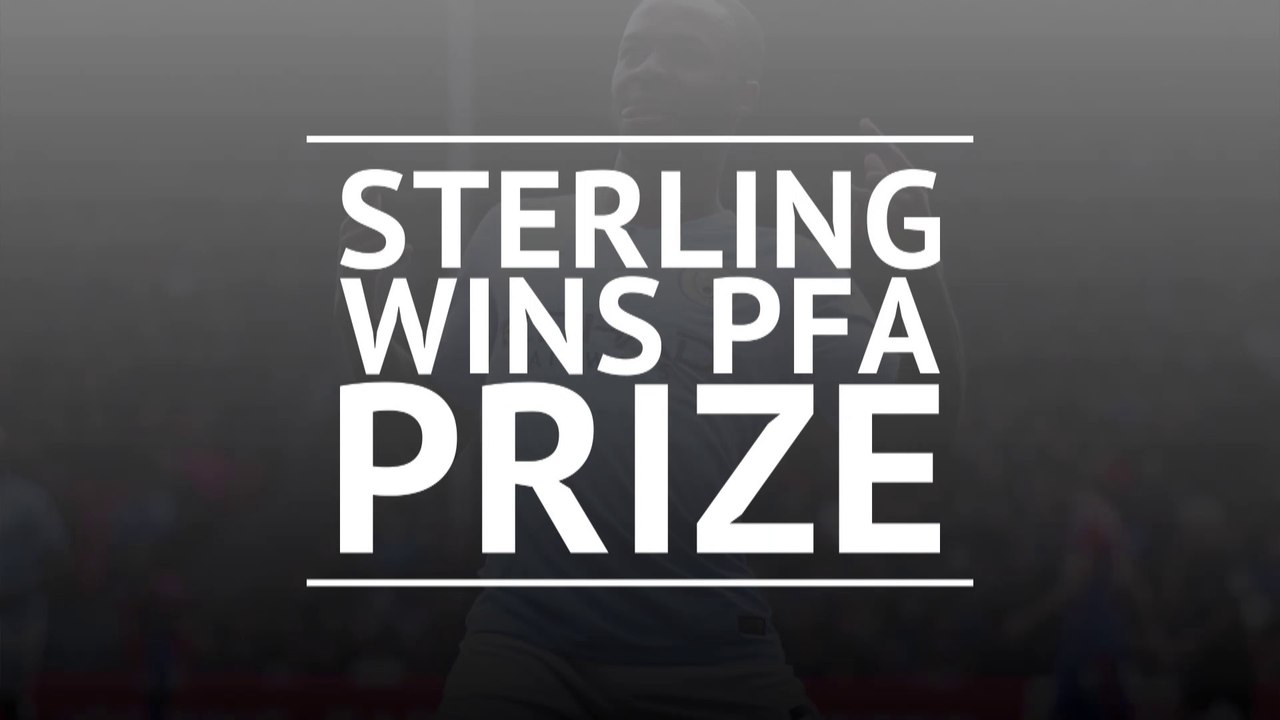 Raheem Sterling wins PFA Young Player of the Year
