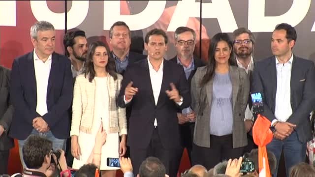 Rivera: La mala noticia es que Sánchez e Iglesias van a formar Gobierno con los nacionalistas